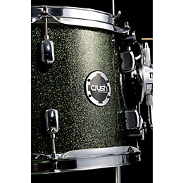 Crush Drums & Percussion Sublime Maple Tom Dark Green Sparkle 10X7