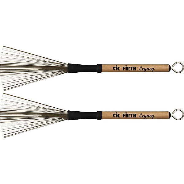 Vic Firth Buy LB Brushes Get a Free Pair of AJ5 Drumsticks
