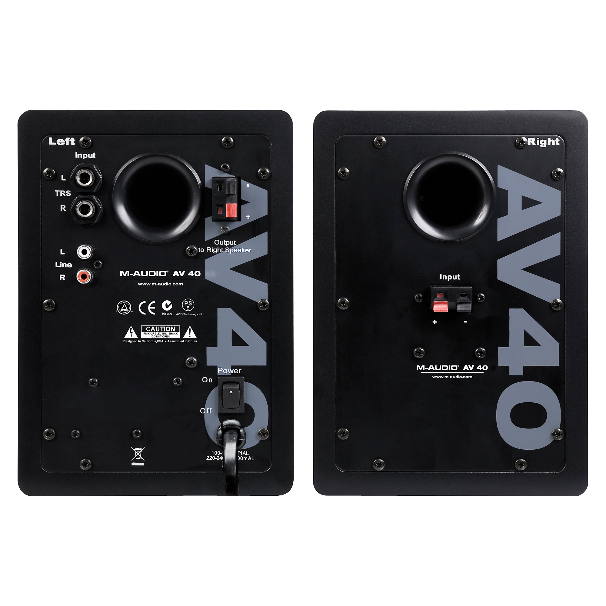 M-Audio AV 40 Studio Monitor Pair | Guitar Center