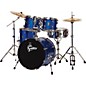 Gretsch Drums Blackhawk 5-Piece Standard Drum Set with Sabian Cymbals Metallic Liquid Blue thumbnail