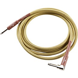 Fender Custom Shop Performance Series Right Angle Instrument Cable Tweed 10 ft.