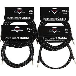 Fender Performance Series Instrument Cable Black Tweed 18.6 ft.