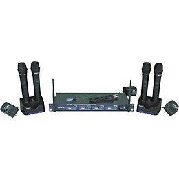 Open Box VocoPro UHF-5805 Plus Rechargeable Wireless System with Mic Bag Level 1 Band 3