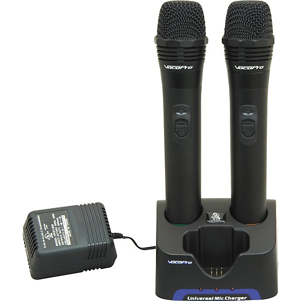 VocoPro UHF-5805 Plus Rechargeable Wireless System With Mic Bag Band 4