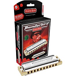 Hohner M2011 Marine Band Thunderbird Low Tuned Harmonica Low F Hohner M2011 Marine Band Thunderbird Low Tuned Harmonica Low D