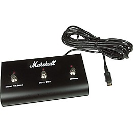 Marshall PED803 3-Way Footswitch with LEDs | Guitar Center Marshall PED803 3-Way Footswitch with LEDs | Guitar Center