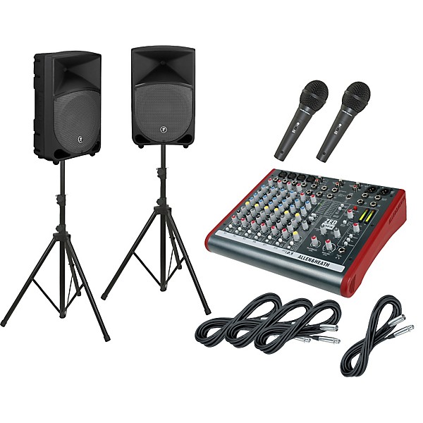 Allen & Heath ZED 10FX / Thump TH-12A PA Package