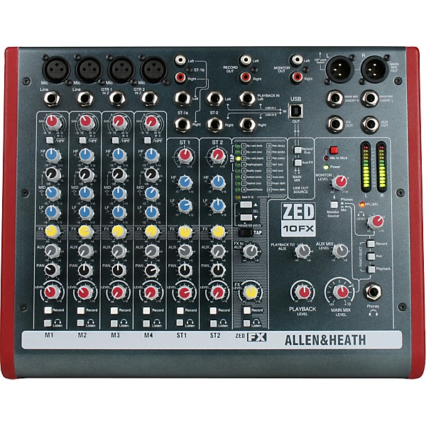 Allen & Heath ZED 10FX / Thump TH-12A PA Package