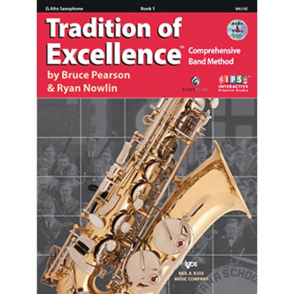 JK Tradition Of Excellence Book 1 for Alto Sax