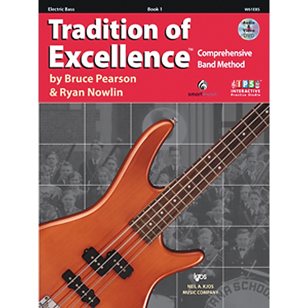 JK Tradition Of Excellence Book 1 for Electric Bass