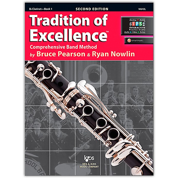 JK Tradition Of Excellence Book 1 for Clarinet