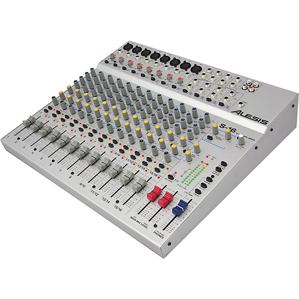 Open Box Alesis S-16 16 Channel Compact Mixer Level 1