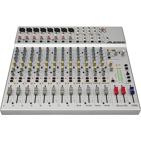 Open Box Alesis S-16 16 Channel Compact Mixer Level 1