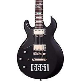 Schecter Guitar Research Zacky Vengeance 6661 Left-Handed Electric Guitar Satin Black