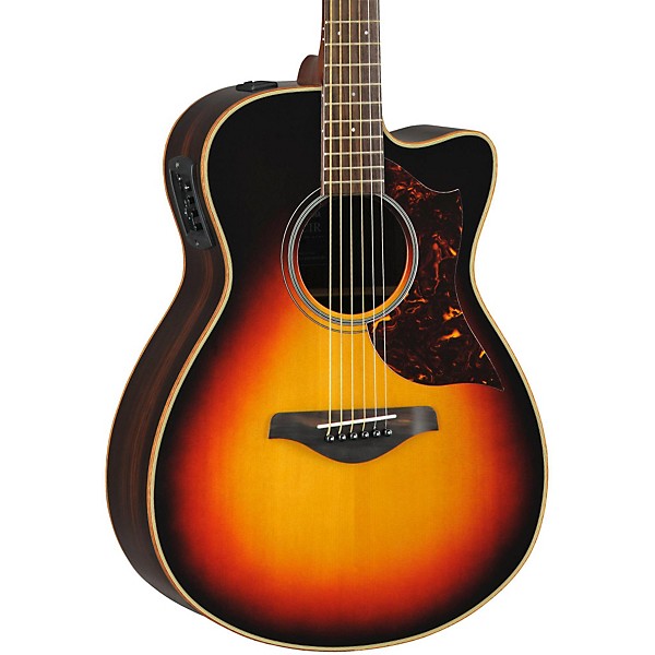 Yamaha A-Series Concert Acoustic-Electric Guitar with SRT Pickup Vintage Sunburst