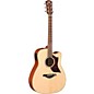 Yamaha A-Series Dreadnought Acoustic-Electric Guitar with SRT Pickup Mahogany Back and Sides