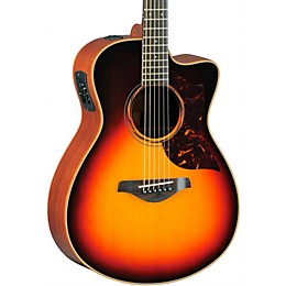 Yamaha A-Series All Solid Wood Concert Acoustic-Electric Guitar with SRT Preamp/Pickup Vintage Sunburst