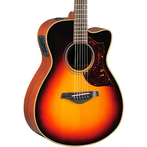 Yamaha A-Series Concert Acoustic-Electric Guitar with SRT Pickup Vintage Sunburst