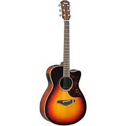 Yamaha A-Series Concert Acoustic-Electric Guitar with SRT Pickup Vintage Sunburst