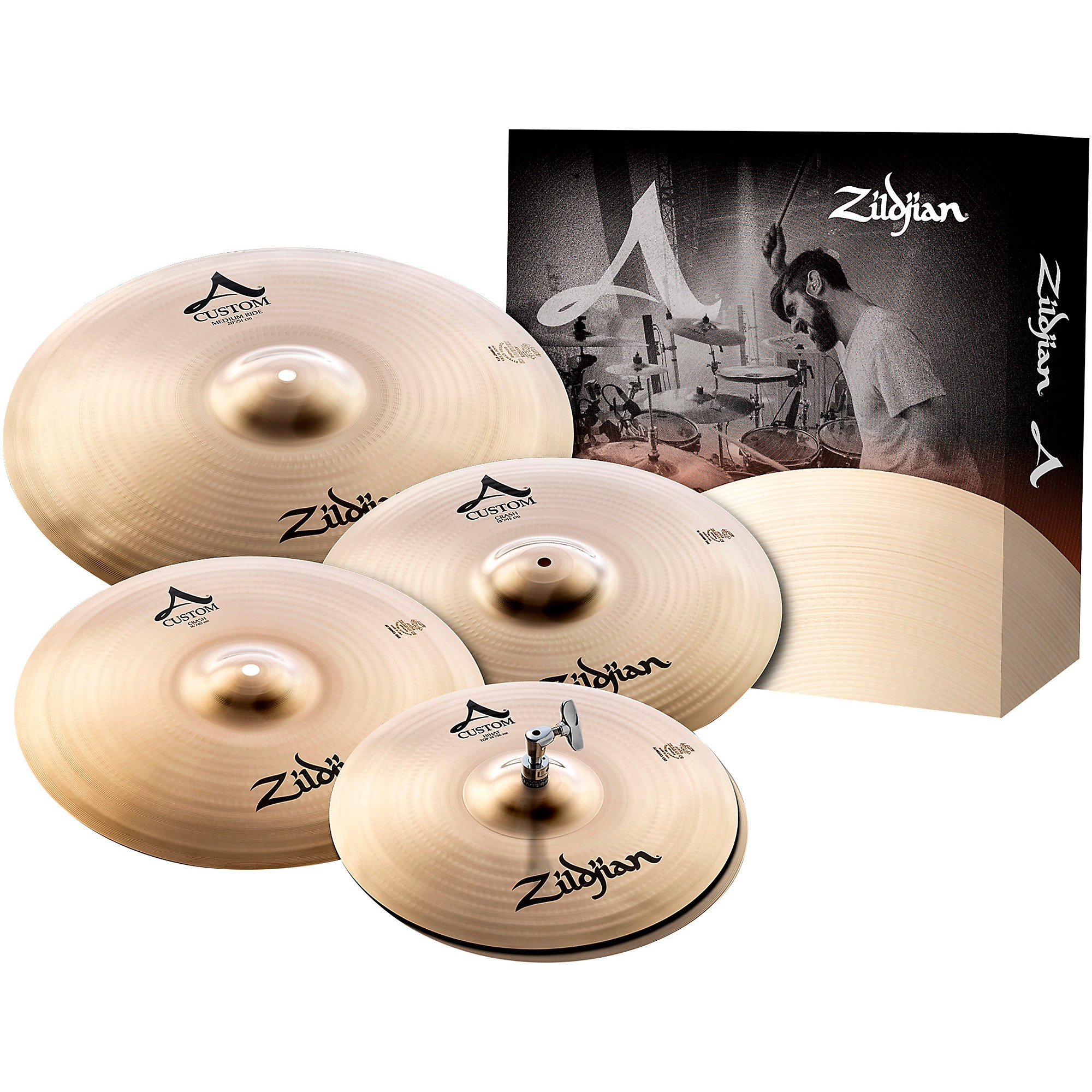 Zildjian A Custom Cymbal Pack With Free 18