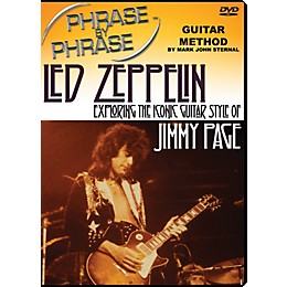 MJS Music Publications Phrase By Phrase Guitar Method - Led Zeppelin: Exploring The Iconic Guitar Style Of Jimmy Page