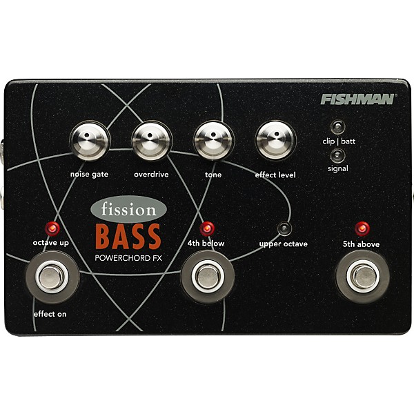 Open Box Fishman Fission Bass Powerchord Octave Bass Effects Pedal Level 1