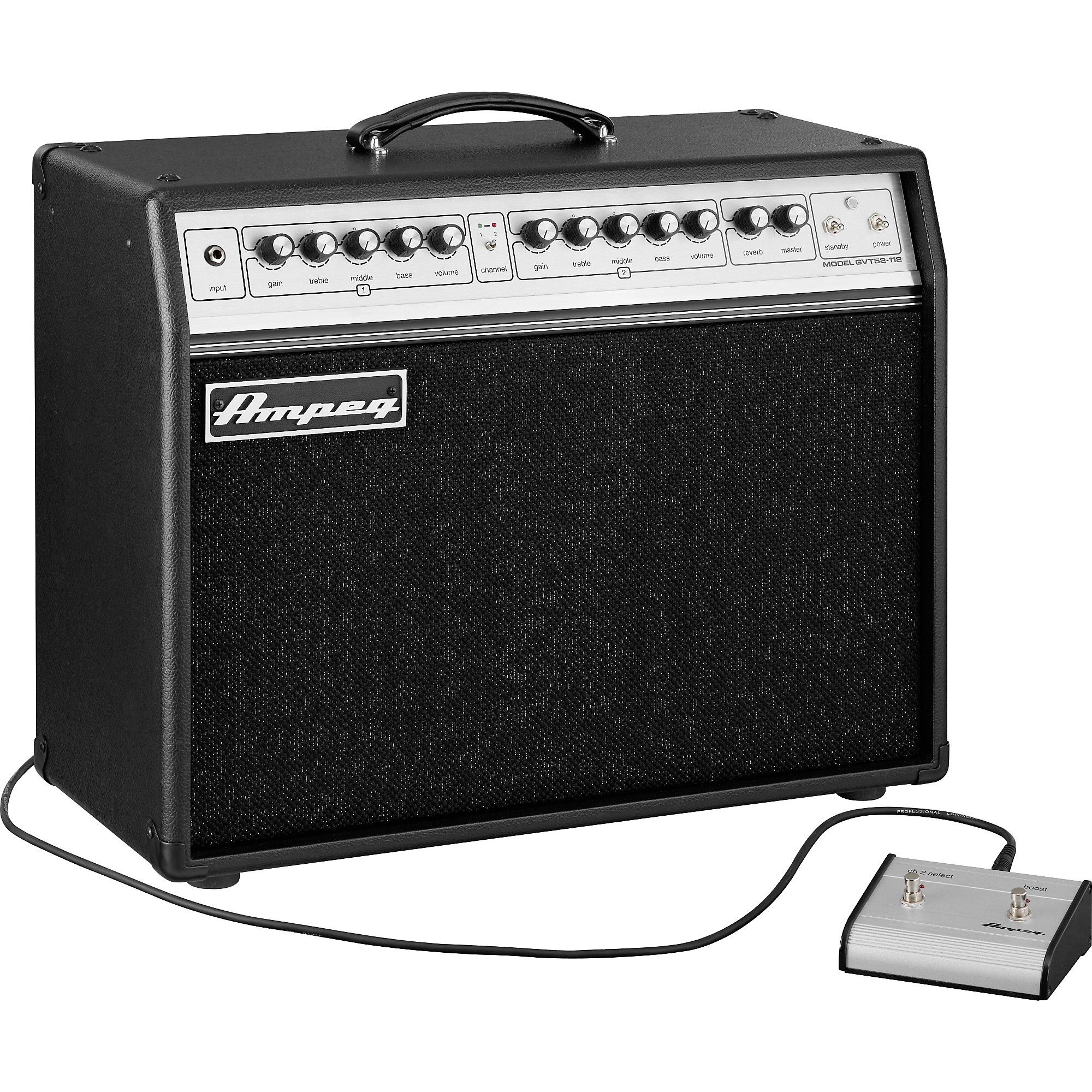 Restock Ampeg GVT52-212 50W 2x12 Tube Guitar Combo Amp | Guitar Center