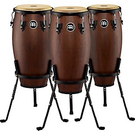 MEINL Headliner Designer 3-Piece Conga Set with Basket Stands