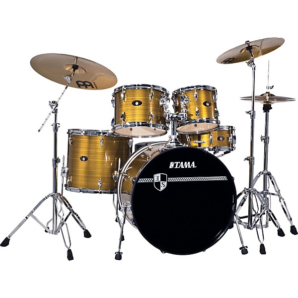 tama TAMA Imperialstar 5-Piece Drum Set with Cymbals Hairline