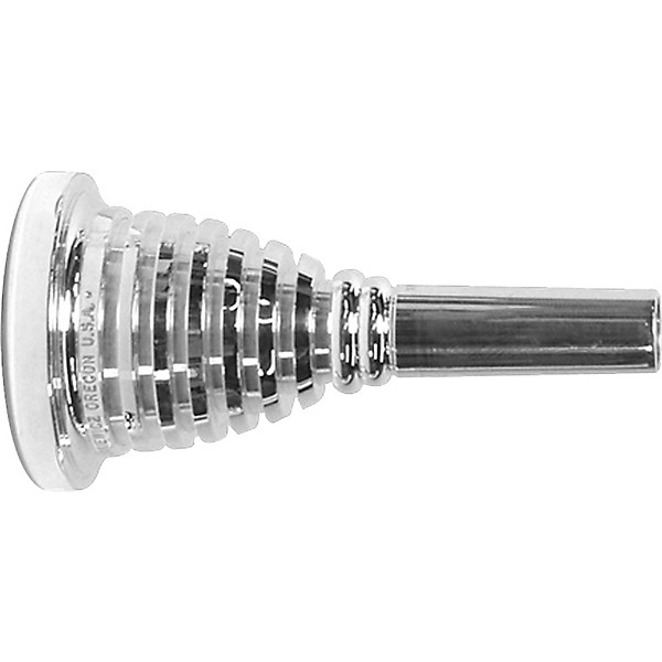 Open Box Marcinkiewicz Pro-Line Concert Hall Series Tuba Mouthpiece in Silver Level 2 Band H4 194744902772