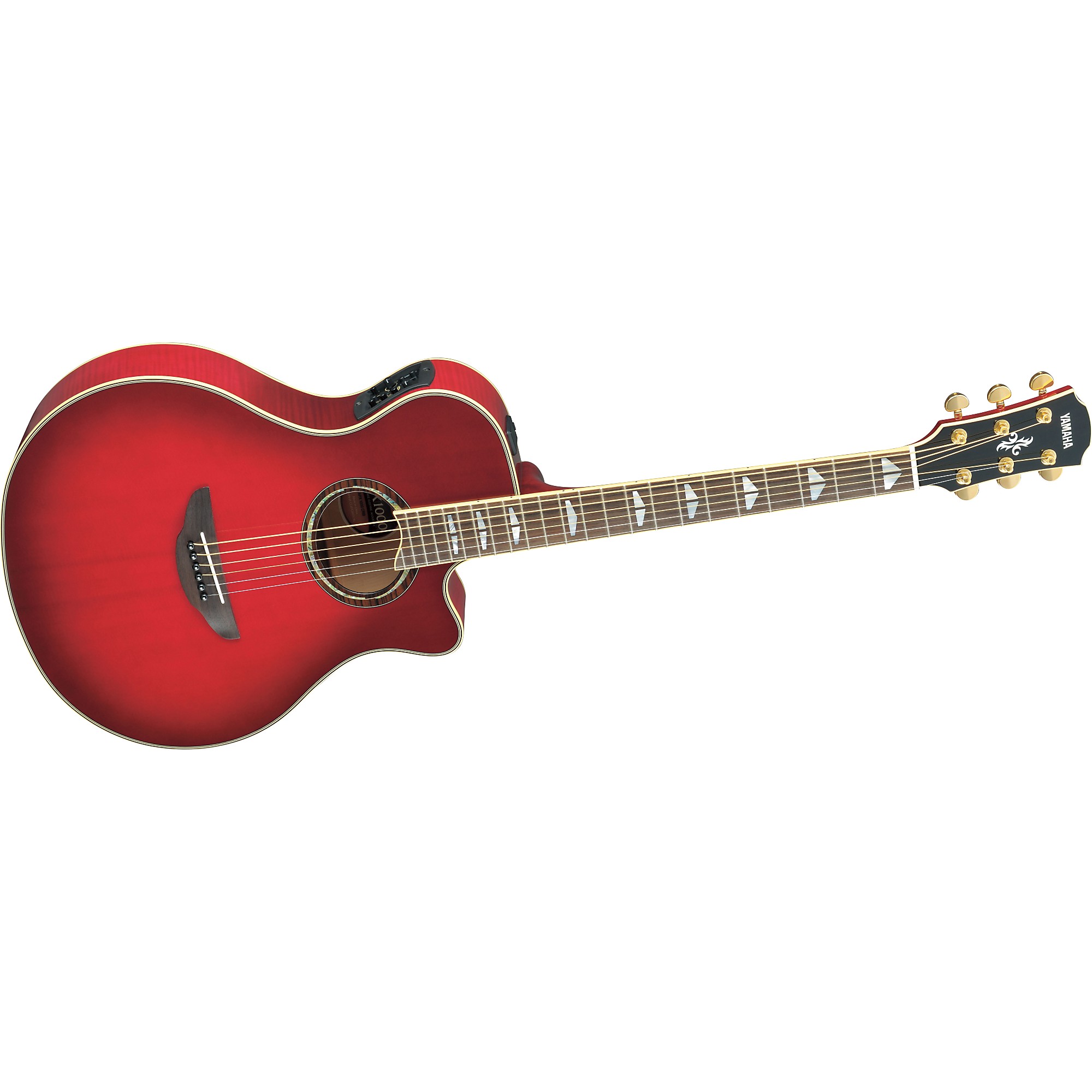 Yamaha APX1000 Thinline Cutaway Acoustic-Electric Guitar 