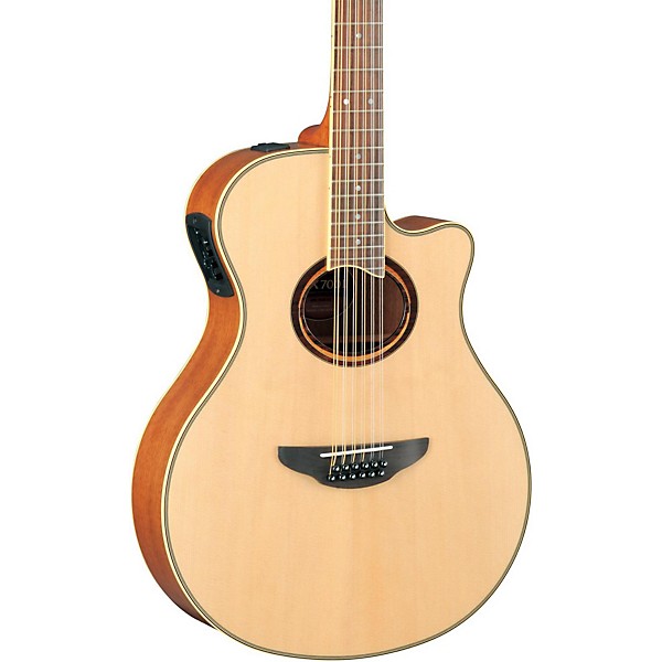 Yamaha APX700II-12 Thinline 12-String Cutaway Acoustic-Electric Guitar Natural