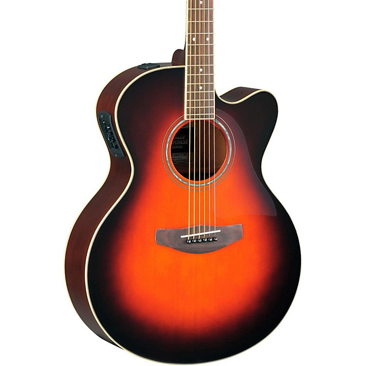 Yamaha CPX500II Medium-Jumbo Cutaway Acoustic-Electric Guitar Old