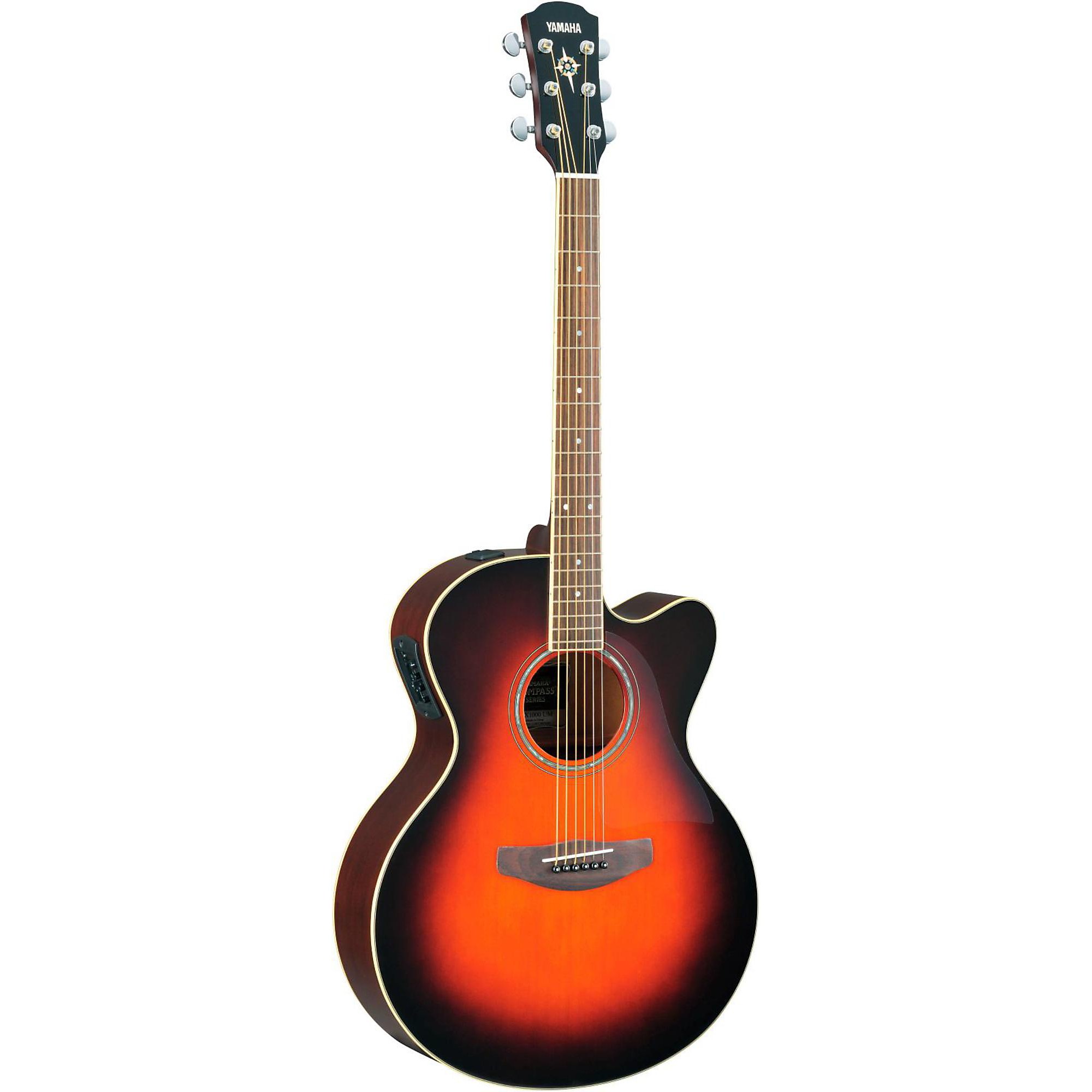 Yamaha CPX500II Medium-Jumbo Cutaway Acoustic-Electric Guitar Old