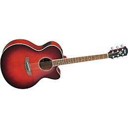 Yamaha CPX500II Medium-Jumbo Cutaway Acoustic-Electric Guitar Dark