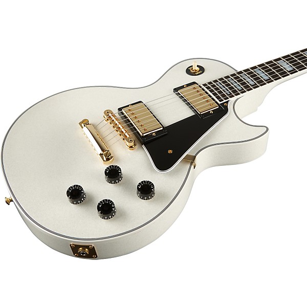 Gibson Custom Les Paul Custom "Limited Color" Prototype Electric Guitar Diamond White