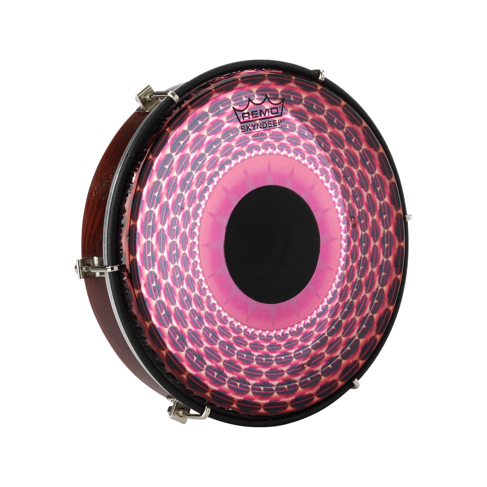 REMO フレームドラム タブラトーン 8inch Remo Tablatone Frame Drum Red Radial Clear Tone 8 in