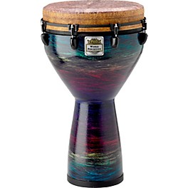 Remo Infinity Mondo Djembe Choco Red 14 in. Remo Infinity Mondo Djembe Multi Color 14 in.