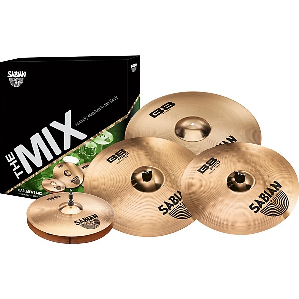 SABIAN B8/B8PRO Mix Cymbal Pack