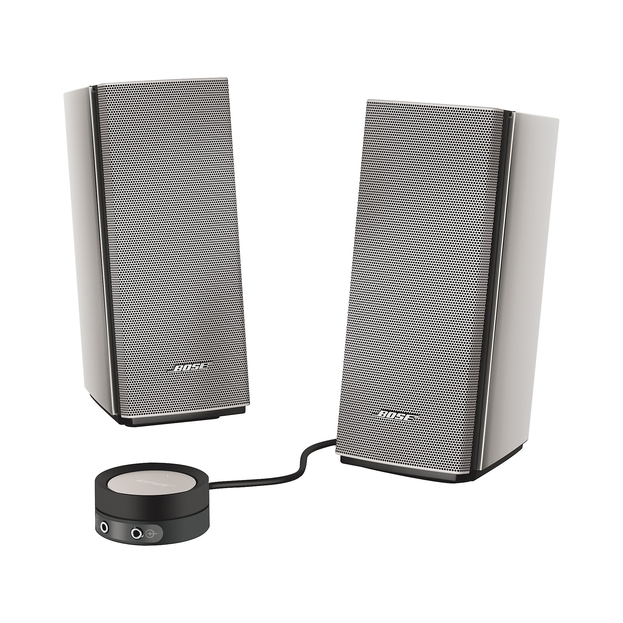 Bose Companion 20 Multimedia Speaker System Silver | Guitar Center