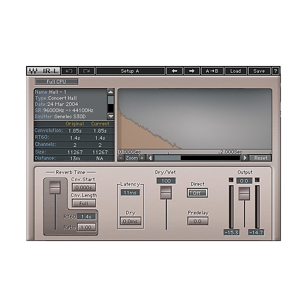 Waves MultiRack + H-Delay + IR-L Native