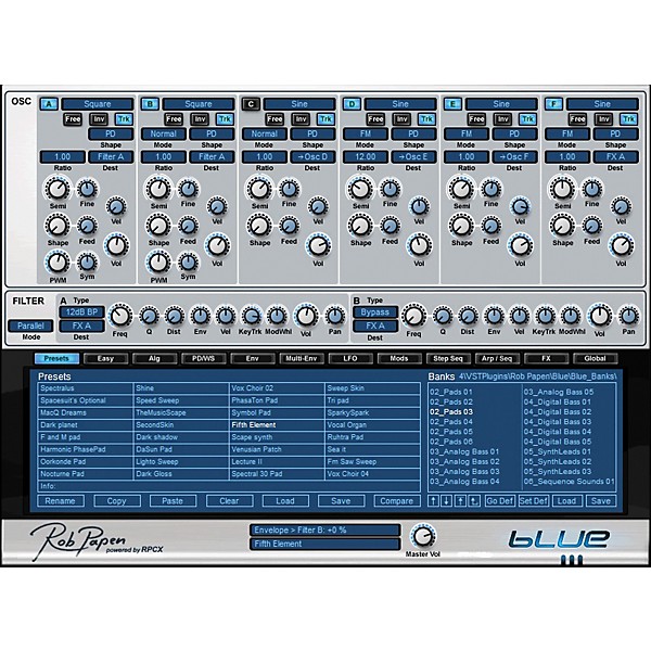 Rob Papen Blue FM Synthesis Virtual Synth Software Download
