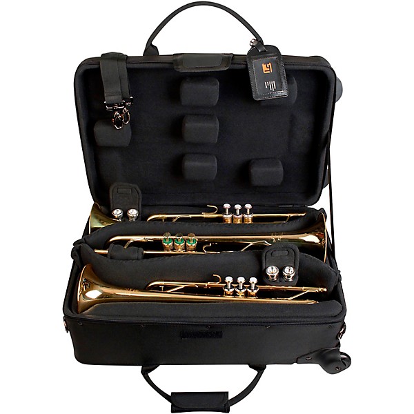Protec IP301TWL iPAC Triple Trumpet Case with Wheels IP301TWL Black