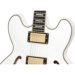 Epiphone ES 335 AW ホワイト エレキギター Open Box Epiphone Limited Edition ES-355 Electric Guitar Alpine