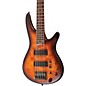 Open Box Ibanez SR505PB 5-String Electric Bass Guitar Level 1 Flat Brown Burst thumbnail