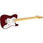 Fender American Vintage '72 Telecaster Thinline Electric Guitar Candy Apple Red Maple Fretboard thumbnail