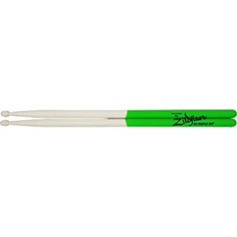 Zildjian Maple Green DIP Drum Sticks Super 7A Wood Tip Zildjian Maple Green DIP Drum Sticks 5A Wood Tip