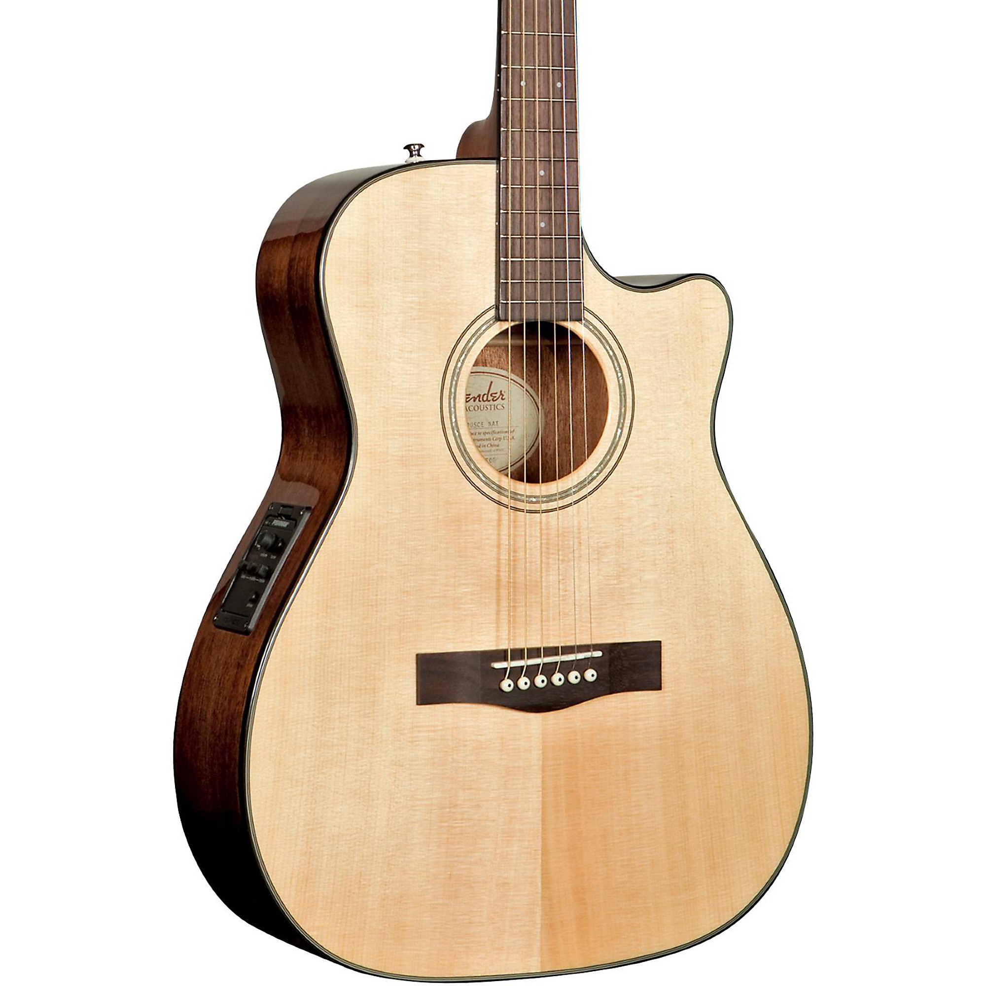 Fender CF-140SCE NAT アコースティックギター Fender Classic Design Series CF-140SCE Cutaway Folk Acoustic