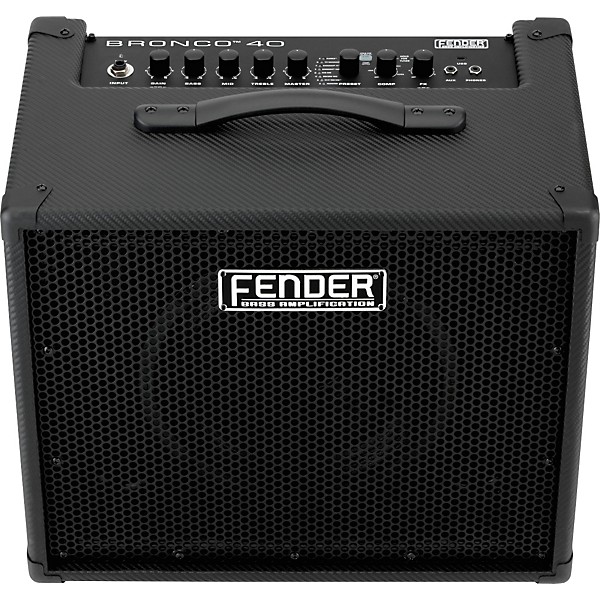 新しい到着 Fender Box Open Bronco Black Amp Combo Bass 1x10 40W 40 ベース