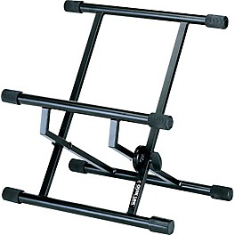 Quik-Lok Double-Brace Low-Profile Amp Stand For Small Amps